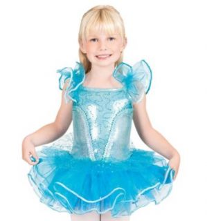 Child Flutter Sleeve Tutu Dress,SK735: Clothing