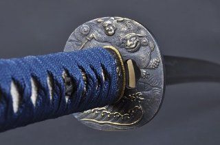 Fully Handmade Practical Japanese Samurai Katana Swords #992 : Martial Arts Practice Swords : Sports & Outdoors