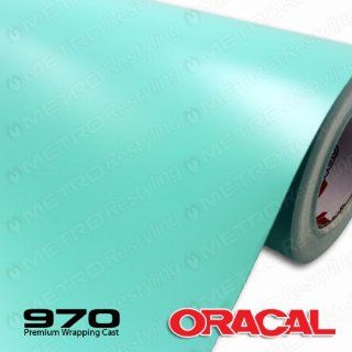 ORACAL 970RA 055 MATTE Mint Wrapping Cast Vinyl Car Wrap Film 5ft x 1ft (5 Sq/ft): Automotive