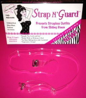 StrapN'Guard Replacement Clear Bra Straps Ultimate Strapless Support Removable: Beauty