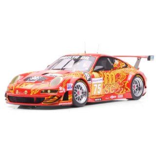 Porsche 911(997) GT3 RSR FIA GT Lemans 2009 "Endurance Asia Team" D.O'Young / P.Hesnault / P.Kralev #75 1/18 by Autoart 80972: Toys & Games
