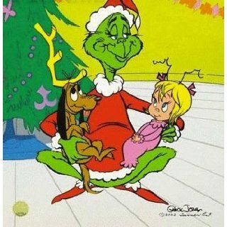 Christmas Tree O   The Grinch   Animation Cel: Entertainment Collectibles