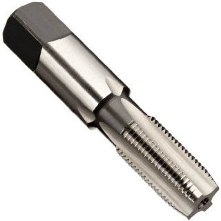 Union Butterfield 1592(NPSF) High Speed Steel Pipe Tap, Uncoated (Bright) Finish, Round Shank with Square End, Taper Chamfer: Industrial & Scientific