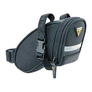 Topeak Micro Aero Seat Wedge Bag (Saddle Bag) with Velcro : Bike Panniers And Rack Trunks : Sports & Outdoors