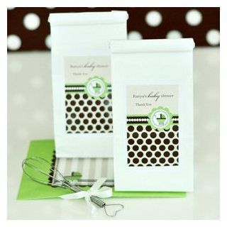 96PC EB2042BG Personalized Sugar Cookie Mix Green Baby Wedding Baby Shower Favor: Health & Personal Care