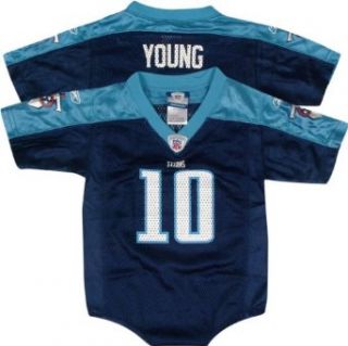 Vince Young Tennessee Titans Navy Blue Baby / Infant NFL Football Jersey  Infant And Toddler Sports Fan Sports Jerseys  Clothing