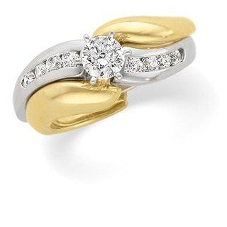 14K White Gold Diamond Matching Band: Wedding Bands: Jewelry