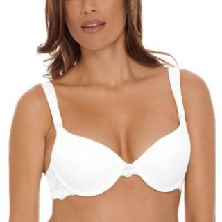 Lamaze Maternity Lightly Padded Underwire Nursing Bra with Lace Detail, White at  Womens Clothing store