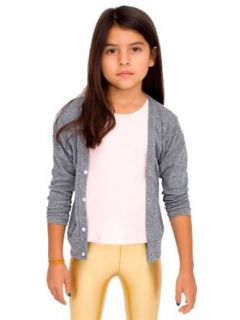 American Apparel Kids Tri Blend Rib Cardigan: Cardigan Sweaters: Clothing