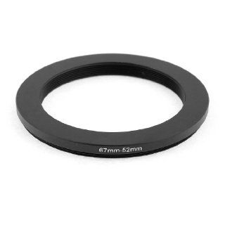 67mm 52mm 67mm to 52mm Black Step Down Ring Adapter for Canon Nikon: Cell Phones & Accessories