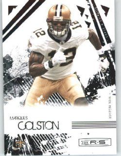 Marques Colston   New Orleans Saints   2009 Donruss Rookies and Stars NFL Trading Card: Sports Collectibles