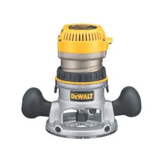 DEWALT DW618 2 1/4 HP Electronic Variable Speed Fixed Base Router   Power Routers  