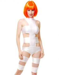 Women's XL 14 16 Sexy Fifth Element Dimension Leeloo Costume: Clothing