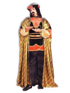 Forum Novelties Royal Sultan Costume, Black/Gold, One Size: Adult Sized Costumes: Clothing
