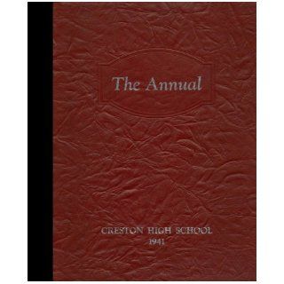 (Reprint) 1941 Yearbook: Creston High School, Creston, Ohio: 1941 Yearbook Staff of Creston High School: Books