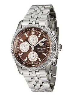 Breitling P1936212 Q540 996A Mark VI Brown Dial Stainless Steel Men's Automatic Chronograph, Chronometer, Moon Phase Watch Watches