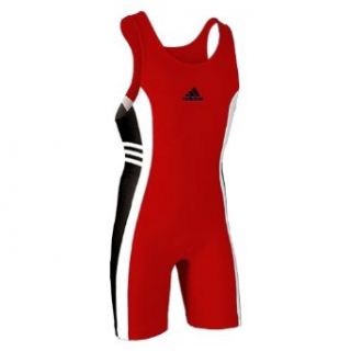 Adidas Response 2 Wrestling Singlet (X Small, Red, Black, White): Sports & Outdoors