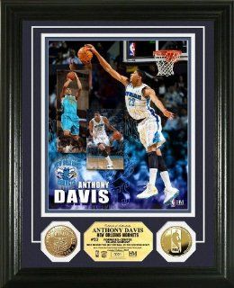Highland Mint PHOTO5322K Anthony Davis Gold Coin Photo Mint  Sports Related Collectible Photomints  Sports & Outdoors