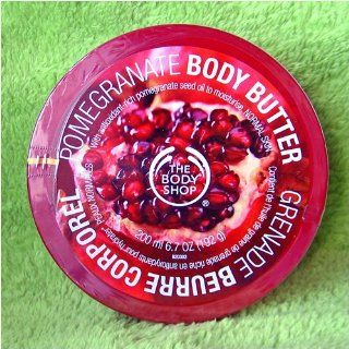 Body Shop Pomegranate Body Butter 6.7 Oz.  Beauty