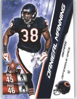 2010 Panini Adrenalyn XL NFL Football Trading Card # 67 Danieal Manning   Chicago Bears in Protective Screwdown Case! at 's Sports Collectibles Store