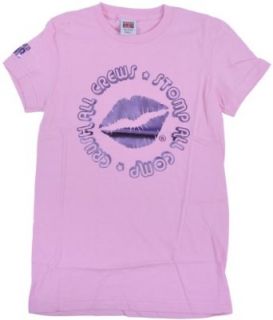Married to the Mob Crush All Crews Tee Pink   Large at  Womens Clothing store: Fashion T Shirts
