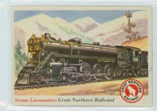 1955 Rails and Sails 57 Great Northern Railroad Near Mint: Entertainment Collectibles