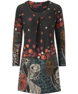 Joe Browns Women's Funky Owl Knitted Dress, Multi, (4) at  Womens Clothing store: