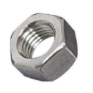 300 Series Stainless Steel Hex Nut, Plain Finish, Mil. Spec. MS51971, 1/2" 13 Thread Size, 3/4" Width Across Flats, 7/16" Thick (Pack of 5): Industrial & Scientific