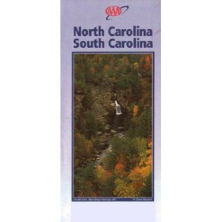 AAA North Carolina & South Carolina Map (2004 Printing, 9910510400): AAA, Automobile Association of America, AAA Publishing, David Muench: 9781045104007: Books
