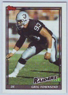 1991 Topps Football Oakland Raiders Team Set : Sports Related Trading Cards : Sports & Outdoors