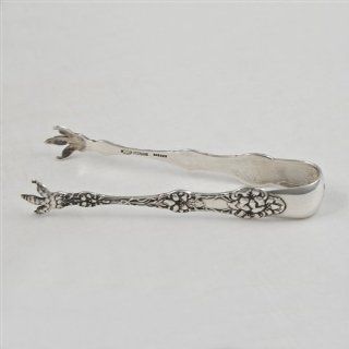 Orange Blossom, Old by Alvin, Sterling Bonbon Tongs, Monogram R Health & Personal Care