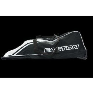 Easton Rampage Black White Wheeled Baseball Bat Bag  Sports & Outdoors
