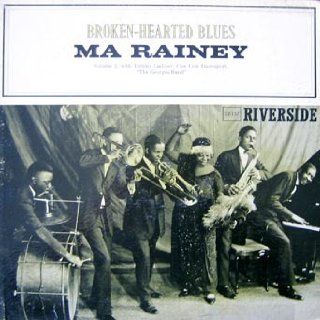 Ma Rainey   Broken Hearted Blues Vol. 2, with Tommy Ladnier (cor), Lovie Austin (p) Barney Bigard (ss, as), Cow Cow Davenport (p) Recorded 1923 24, 1926 & 1928 (Blue and silver label with mic and reels logo): Music