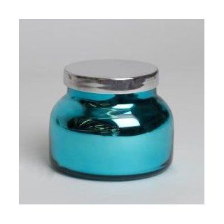 Aspen Bay Capri Blue Volcano Turquoise Metallic Jar Candle   20oz. : Everything Else