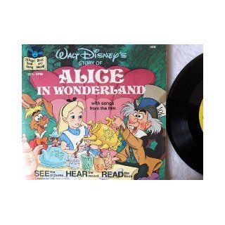 24 Page Read along Book & Record "Alice in Wonderland" (Walt Disney's 24 Page Read along Book & Record) Books