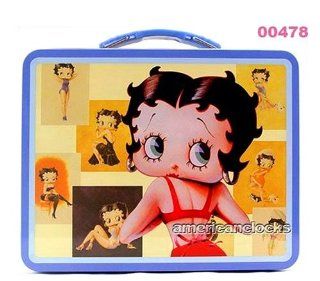 Betty Boop Tin Lunch Box Bag, Betty boop wallets & purse also available!: Office Products