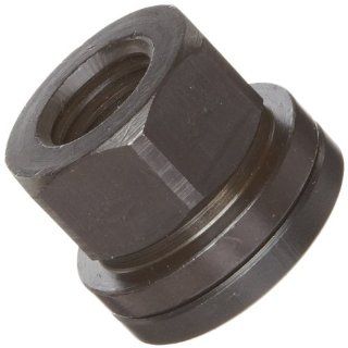12L14 Steel Hex Nut, Black Oxide Finish, Grade 6, Right Hand Threads, Class 6H 3/8" 16 Threads, 7/16" Width Across Flats, Made in US: Hex Flange Nut: Industrial & Scientific