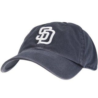'47 BRAND San Diego Padres Clean Up Adjustable Hat   Size Adj, Navy  Hats  Sports & Outdoors
