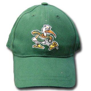 NCAA MIAMI HURRICANES GREEN TODDLER KIDS CAP HAT ADJ : Sports Fan Baseball Caps : Sports & Outdoors