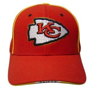 NFL OFFICIAL REEBOK KANSAS CITY CHIEFS RED CAP HAT ADJ  Sports Fan Baseball Caps  Sports & Outdoors
