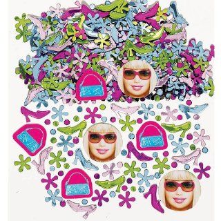 Barbie All Dolled Up Printed Confetti   Each: Toys & Games