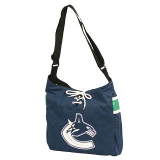 Vancouver Canucks Medium Jersey Style Purse (Measures Approximately 16" x 12" x 3") : Sports Fan Bags : Sports & Outdoors