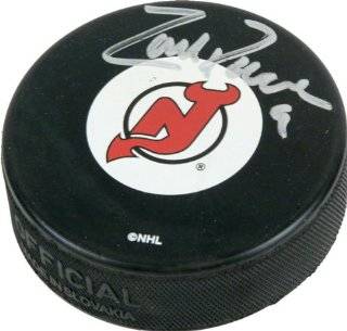  Zach Parise New Jersey Devils Autographed Hockey Puck: Everything Else