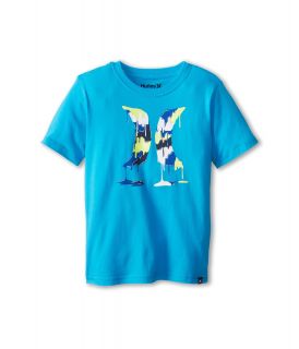 Hurley Kids Drippy Tee Boys T Shirt (Blue)