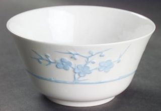Spode Geisha Light Blue Cranberry Bowl, Fine China Dinnerware   Blanche De Chine