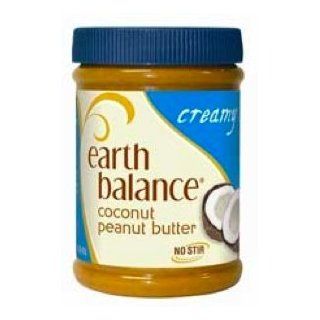 Earth Balance Coconut Peanut Butter Creamy (2x16oz) : Organic Peanut Butter : Grocery & Gourmet Food