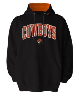 NCAA Oklahoma State Cowboys Hooded Sweatshirt, Black, Medium : Sports Fan Sweatshirts : Clothing