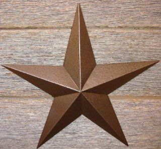 53 Inch Heavy Duty Metal Barn Star Painted Hammered Brown. The Hammered Paint Effect Allows the Star to Look Great in Either a Contemporary or Rustic Theme. This Tin Barn Star Measures Approximately 53" From Point to Point (Left to Right). The Barnsta