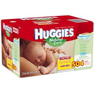 Huggies Natural Care Baby Wipes, Refill, 504 Count: Health & Personal Care