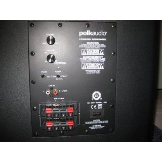 Polk Audio PSW110 10 Inch Powered Subwoofer (Single, Black): Electronics